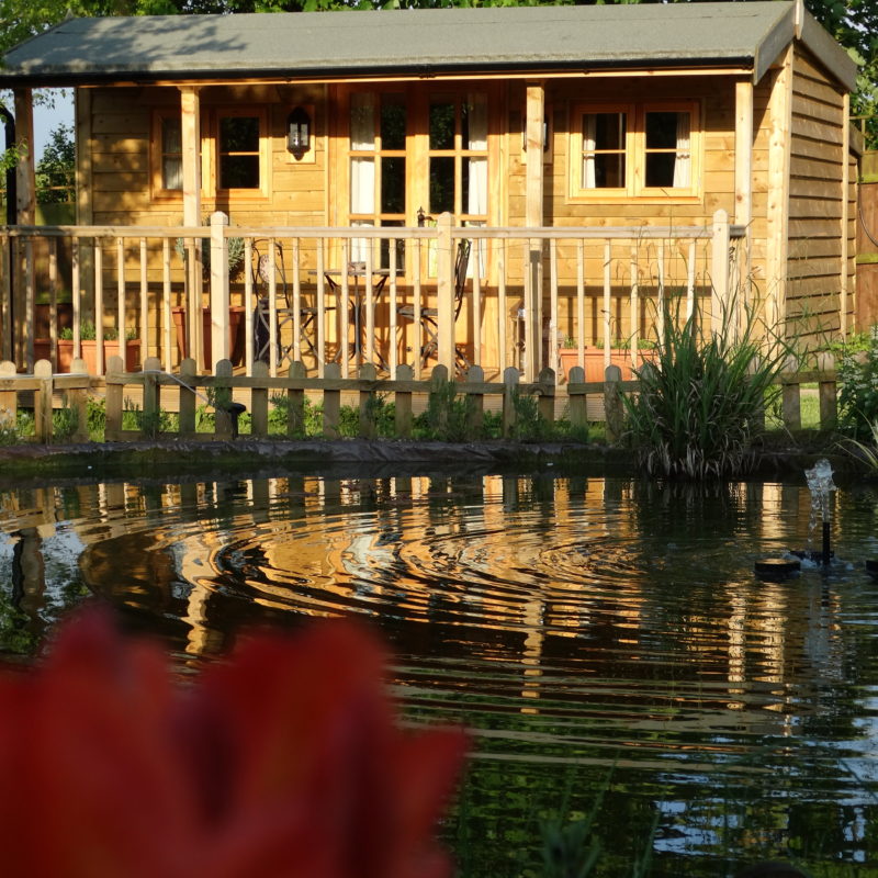 The Crystal Cabin & the Surroundings